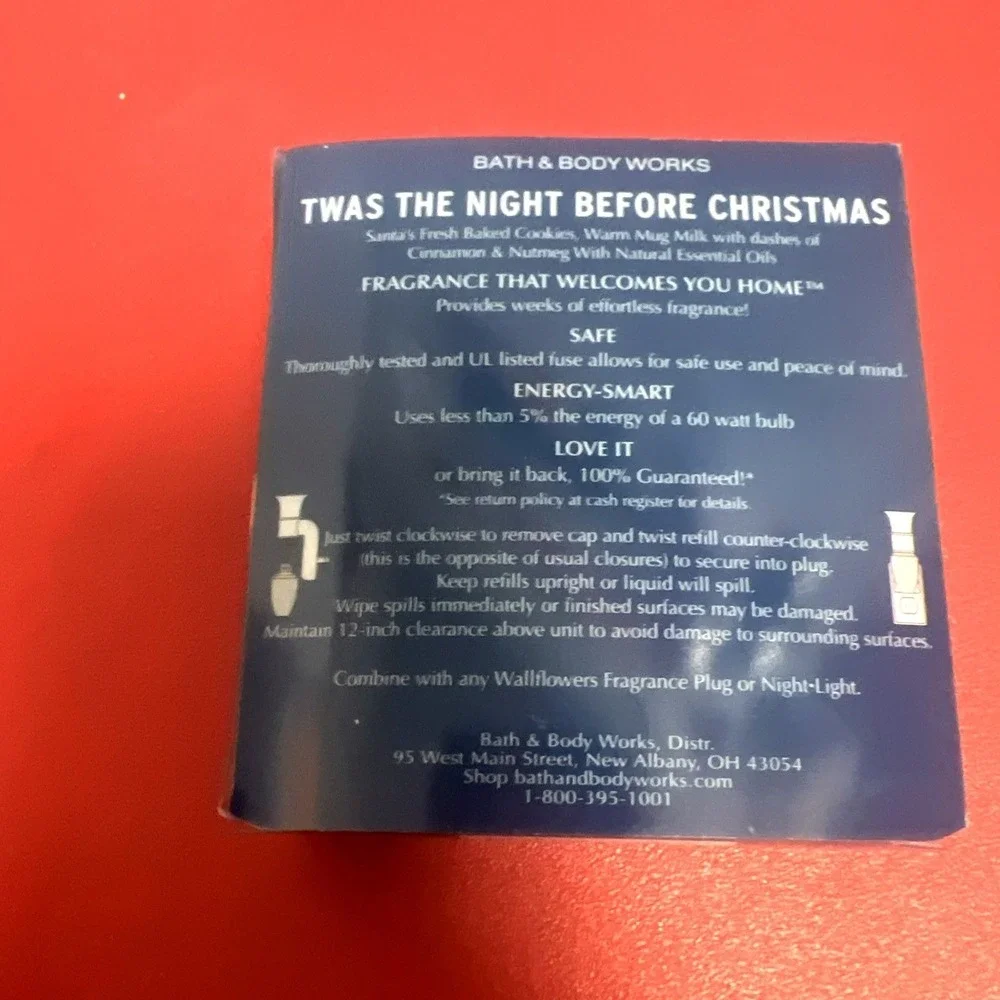 Bath & Body Works Wallflowers Refill‎ 2-Pk Home Fragrance Twas Night Before Xmas